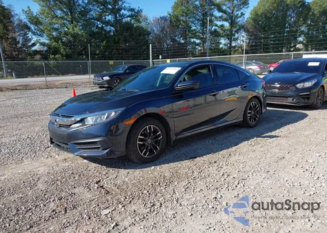 2017 Honda Civic Ex from USA, damaged, VIN 19XFC2F73HE006220